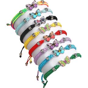 12pcs hand-woven Devil's Eye Bohemian Beach gift bracelet set