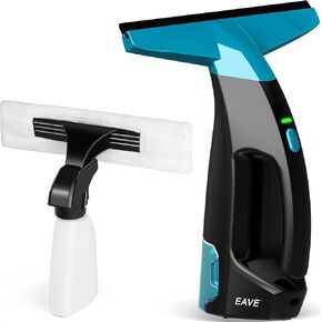 Rechargeable Window Vac, Electric Window Vacuum Squeegee, with 11 in. Squeegee Blade & 200ml Water Tank, Cordless Window Vacuum Cleaner Set for Cleaning Windows, Shower Doors, Mirrors, Tiles