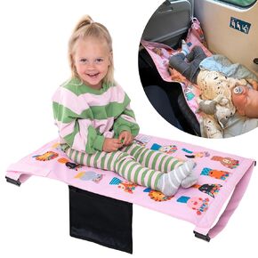 Little Traveler Airplane Seat Extender for Kids - Footrest & Toddler Airplane Bed - Toddler Airplane Travel Essentials - Toddler Plane Seat Extender & Airplane Kids Bed - Up to 5 Years of Age