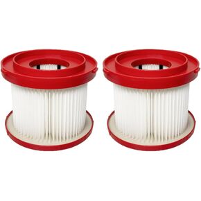 4 Pack 49-90-1900 Replacement HEPA Filter Compatible With Milwaukee Vacuum, Shop Vac Filter, M18 Cordless Wet Dry Vacuum 0780-20 0880-20