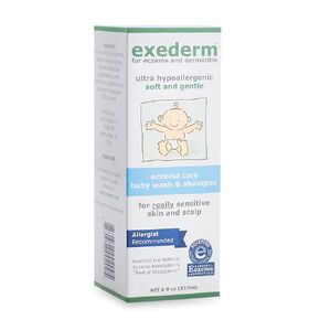 Exederm Baby Bath Wash - 8 oz