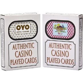 بطاقات كازينو أصلية - أربع مجموعات لعب من أوراق لعب متنوعة بجودة كازينو Nevada Casino Cartas NO Jokers 4 Pack in Saudi Arabia