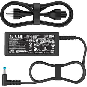 45W Laptop Charger for HP Elitebook 745 G6 G5 820 840 G3 840 G6 850 G3 Probook 430 G3 440 G3 450 G5 G6 640 G5 Stream 11 13 741727-001 740015-003 19.5V 2.31A Smart Blue Tip AC Adapter Power Supply Cord