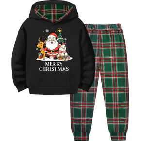 Von kilizo Toddler Baby Boy Clothes Fall Outfits Cute FashionsHoodie Sweatsuit Top+Tie-Dye Pants 2PCS Set in Kuwait