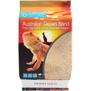 Jurassic Natural Australian Desert Dragon Habitat 20lb Substrate for Bearded Dragons and Other Lizards