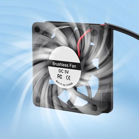 4 قطع 12025 مروحة 120 × 120 × 25 مم تيار مستمر 5 فولت 120 مم × 25 مم USB مروحة تبريد للكمبيوتر الشخصي، محمل كروي بديل 120 مم 4.72 بوصة لتبريد مروحة الكمبيوتر الشخصي - USB in Saudi Arabia