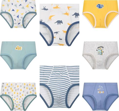 Boys Cotton Briefs Kids Brief Toddler Comfortsoft Underwear Pack of 8 in Saudi Arabia
