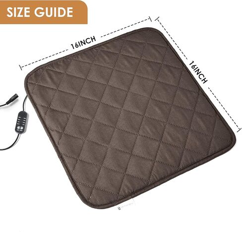 وسادة وسادة مقعد ساخنة من STONECREST، أغطية مقاعد عالمية مريحة قابلة للتنفس، واقيات مقاعد (مخمل، 12 فولت-رمادي) in Kuwait