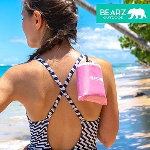 Pocket Blanket - Beach Blanket Waterproof Sandproof, Picnic Blankets Waterproof Foldable, Lightweight & Compact for Hiking, Camping, Travel, Festival Accessories in Kuwait