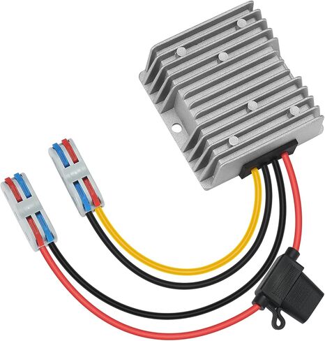 DC to DC Boost Converter 12V Step Up to 24V 10A Waterproof Regulator Power Converter for Golf Cart Club Car LED Strip Light in Saudi Arabia