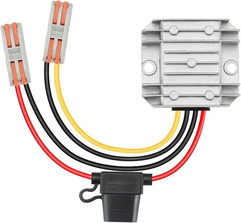 DC to DC Boost Converter 12V Step Up to 24V 10A Waterproof Regulator Power Converter for Golf Cart Club Car LED Strip Light in Kuwait