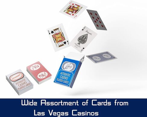 Genuine Casino Cards - Four Played Decks from Assorted Nevada Casino Cartas Casino Quality Playing Cards NO Jokers 4 Pack in Saudi Arabia