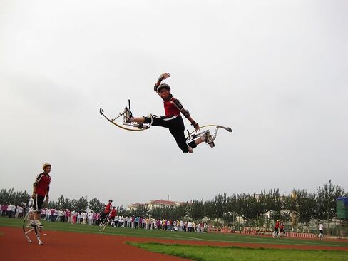 أحذية Skyrunner للأطفال/الأطفال الشباب الكنغر للقفز على ركائز اللياقة البدنية (88-132 رطل/40-60 كجم) in Saudi Arabia