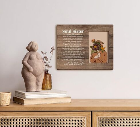 Sister In Law Gift, Picture Frame Desk Decor Gift, Sister-in-Law Photo Frame Gift for Bride In Wedding, Bonus Sister Gift for Birthday, Not Sister By Blood but Forever Sisters By Heart in Saudi Arabia