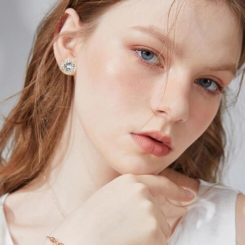 NEWITIN 6 أزواج زهرة كليب على الأقراط للنساء الأقراط هيبوالرجينيك اللؤلؤ ديزي زهرة شرابة الأقراط بيان طويل تتدلى الأقراط غير ثقب زهرة الأقراط للنساء in Kuwait