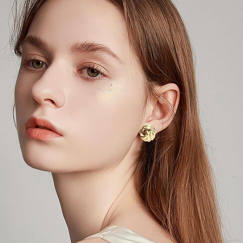 NEWITIN 6 أزواج زهرة كليب على الأقراط للنساء الأقراط هيبوالرجينيك اللؤلؤ ديزي زهرة شرابة الأقراط بيان طويل تتدلى الأقراط غير ثقب زهرة الأقراط للنساء in Kuwait