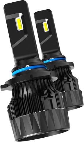 Cougar Motor H11 Light Bulbs, H11 Fog Lights H9 Light H8 Bulb 18000LM 6500K - Small Size with Silent Cooling Fan, Powersports ATV/UTV Fog Bulb, Non-polarity, Plug & Play - Pack of 2 in Saudi Arabia