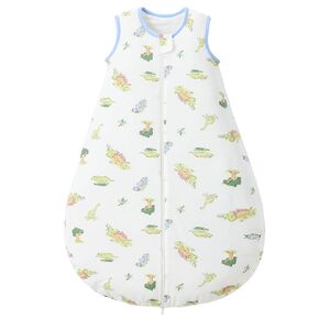 Duomiaomiao 3.5 TOG Baby Sleep Sack 100% Cotton Winter Long Sleeve Baby Wearable Blanket, Super Warm Quilted Comfy Toddler Sleeping Sack
