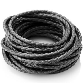 Frienda 1/8" x 1/8" 16ft Flexible Graphite Braided Compression Packing for Pump Valve or Mechanical Seal, Pump Gland or Valve Stem or Mechanical Seal (Black, 1/8" x 1/8", 16ft Length)