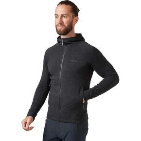 Rab Men's Nexus Hoody - Full-Zip Lightweight Fleece Jacket for Hiking & Climbing