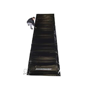 Powerblanket MD0510 Heated Concrete Blanket, 5' x 10' Heated Dimensions, 6' x 11' Finished Dimensions, Black