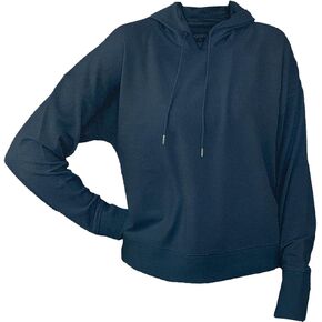 Woolino Merino Wool Hoodies for Women, Year Round Women's Pullover Hooded Sweatshirt for Hiking, Running, Traveling