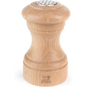Peugeot Bistro 3.5 Inch Salt Shaker, Natural, White