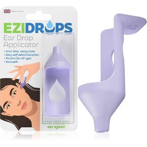 Ear Drop Applicator Aid – Provides Precise Application Directly Into The Ear Canal – Compatible with Most Standard Ear Drop Bottles