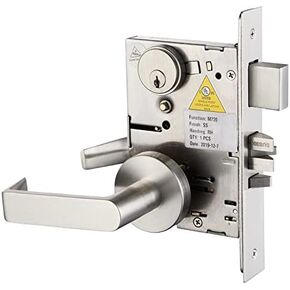 Commercial Heavy Duty Mortise Lock Handle Set for Entrance/Office Front Door F20
