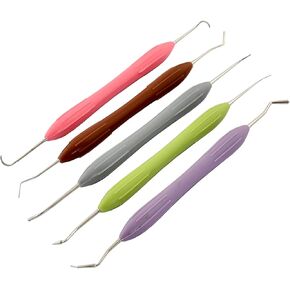 Silicone Handle Dental Composite Filling Instruments Kit 5pcs Tools DN-2285
