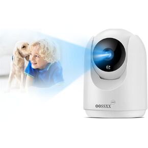 OOSSXX (4-Packs HD 1080P) 2-Way Audio Indoor Security Camera Video Baby Monitor and Pet Monitor Free App, PTZ Nanny Cam Smart Wireless Cameras for Home Video Surveillance