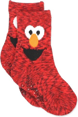 جوارب Sesame Street Elmo للأولاد والبنات متعددة القطع مع مقابض (الرضع/الأطفال الصغار) in Kuwait