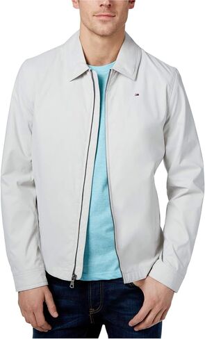 Tommy Hilfiger Men's Lightweight Microtwill Golf Jacket (Standard and Big & Tall), Deep Navy, Large in Saudi Arabia