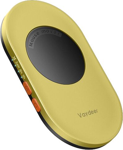 Vaydeer Ultra Slim Mouse Mover, Air 3 Mouse Jiggler with Adjustable Interval Timer, Undetectable & Noiseless, Simulates Realistic Mouse Movement, Driver-Free for Keeping The PC Active (Mint Green) in Saudi Arabia