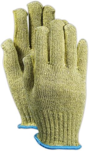 MAGID AX200LT-9 Cut Master Aramax AX200T Gloves with Reinforced Thumb Crotch, Cut Level 4, Size 9, Green (Pack of 12) in Saudi Arabia