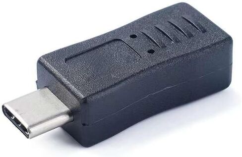 محول USB C إلى Micro USB، 2 حزمة محول USB من النوع C أنثى إلى Micro USB ذكر مناسب للهاتف والكمبيوتر اللوحي (TypeC أنثى/ذكر صغير) in Saudi Arabia
