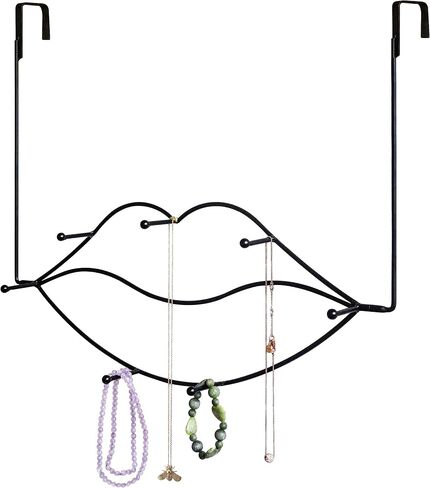 PandS Over The Door Hooks Angel Eye Bathroom Hook,7 Hooks Gold Metal Over Door Hanger,Hanging Towels Hat Purses - Sturdy Iron Over The Door Coat Rack in Saudi Arabia