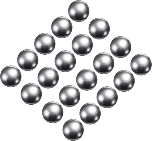METALLIXITY Precision Balls G100 1.8mm 100pcs, 304 Stainless Steel Bearing Balls Beads - for Industry Kit, Machinery, Automotive, and DIY in Kuwait