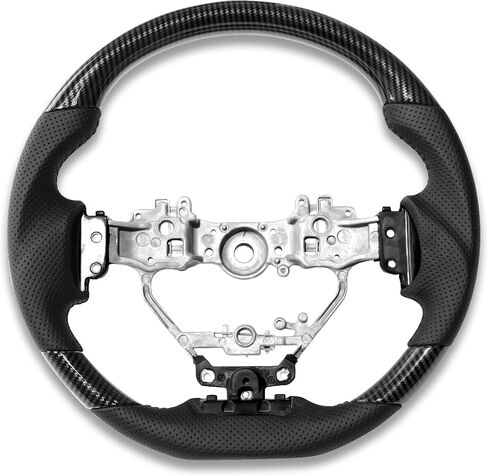TESFEEL Steering Wheel Hydro-Dip Carbon Fiber Steering Wheel Fit for Lexus ES 2015-2017, RX 2016-2020, LX 2016-2019 in Saudi Arabia