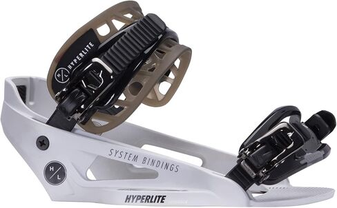 Hyperlite System Lowback Mens Wakeboard Bindings أبيض/رمادي 10-13 in Kuwait