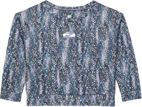 سويت شيرت Nike Baby Girl's Icon Clash Crew (طفل صغير) أسود 4T (طفل صغير) in Saudi Arabia