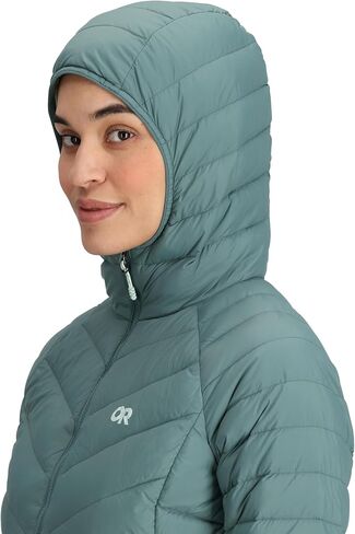 Outdoor Research Women's Transcendent Down Hoodie in Saudi Arabia