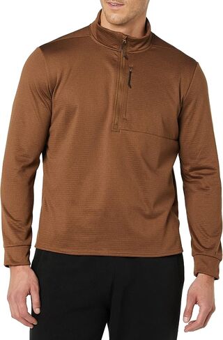 Amazon Essentials Men's Performance Ski Midlayer Quarter-Zip in Saudi Arabia