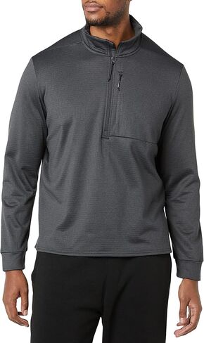 Amazon Essentials Men's Performance Ski Midlayer Quarter-Zip in Saudi Arabia