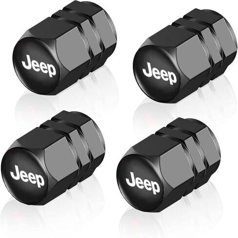 MAISUY Tire Valve Caps, Valve Stem Caps for TRD Racing Development Sequoia Tundra Tacoma 4Runner PRO, Car Tire Caps for Corrosion Resistant Leak-Proof Car Accessories, Black in Saudi Arabia