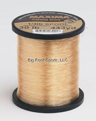 Maxima Fishing Line Guide Spools, Crystal Ivory in Saudi Arabia