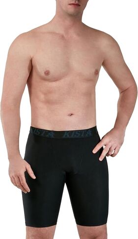 KISTA 3 Pack Men's Athletic Cool Dry Compression Shorts, Sports Performance Active Running Tights in Kuwait