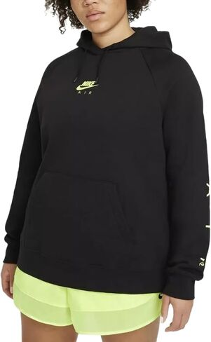Nike Air Essential Women's Pullover Hoodie (X-Large) Black in Saudi Arabia