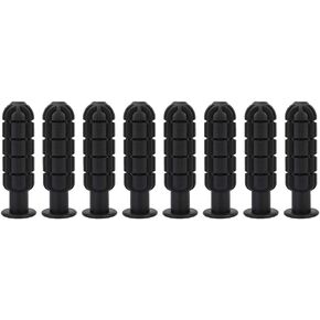 8 Pieces of Foosball Parts to Replace Plastic Handle Grips for Children's Table Football Soccer Handle Grip Part Replacements
