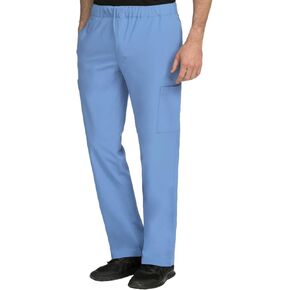 Med Couture Men's Performance 2 Cargo Scrub Pant, Ceil, XXX-Large Tall